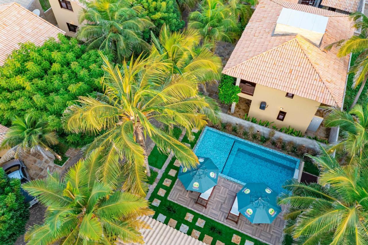 Sombra Do Coqueiro Villas - 150M Da Praia Luis Correia Buitenkant foto